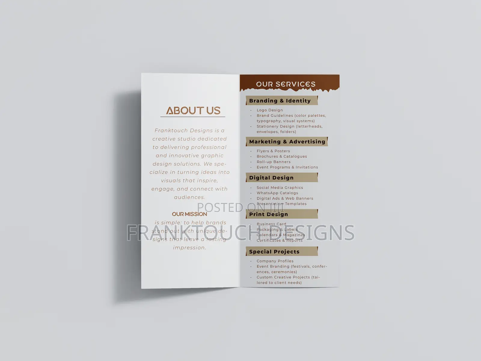 Bifold Brochure Design