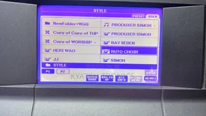 Yamaha PSR S670 LCD Screen