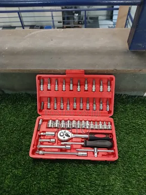 46Pcs Socket Wrench Tool Set | Professional Car Repair Tool Kit
