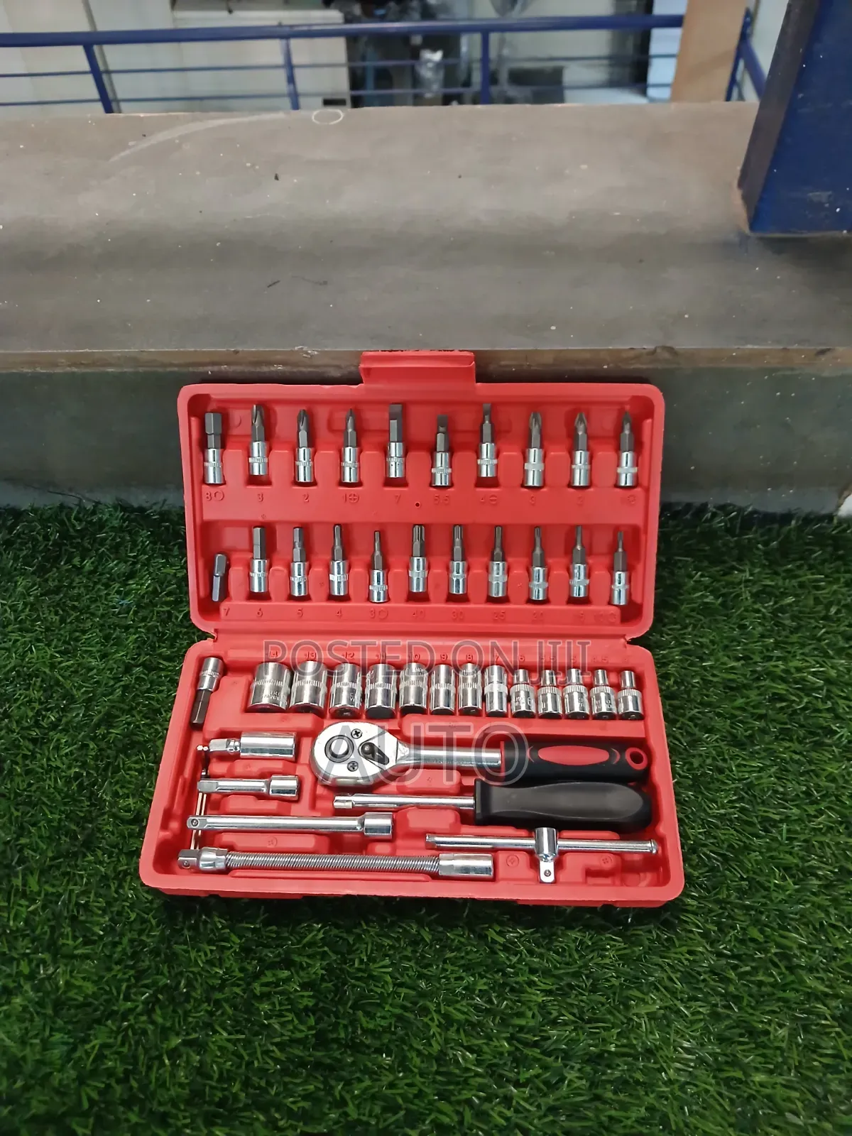 46Pcs Socket Wrench Tool Set | Professional Car Repair Tool Kit