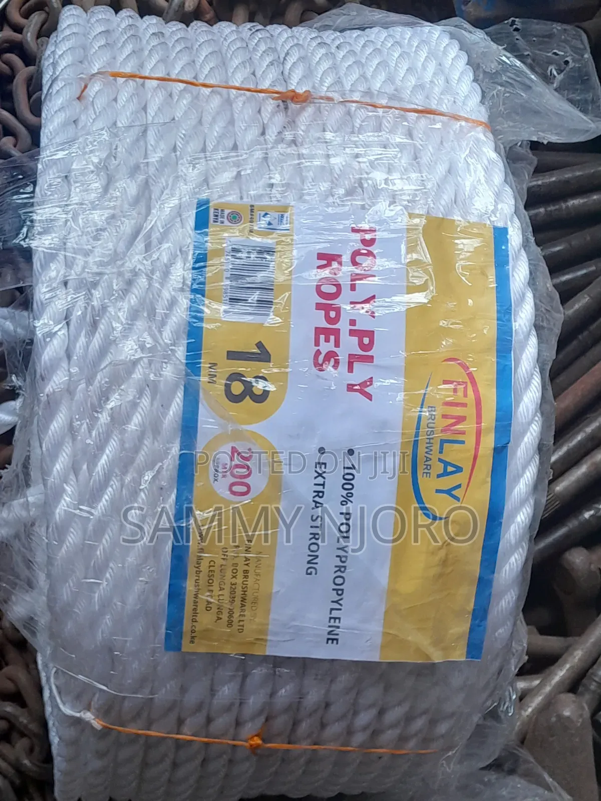 Poly-Ply Ropes 18MM by 200M