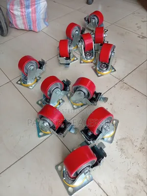 Caster Wheels With Brakes