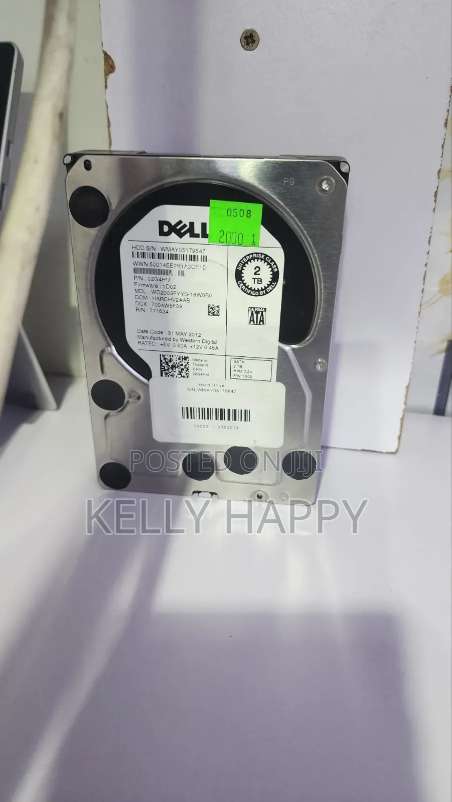 Dell Hard Drive 2tb Internal for Desktop Available