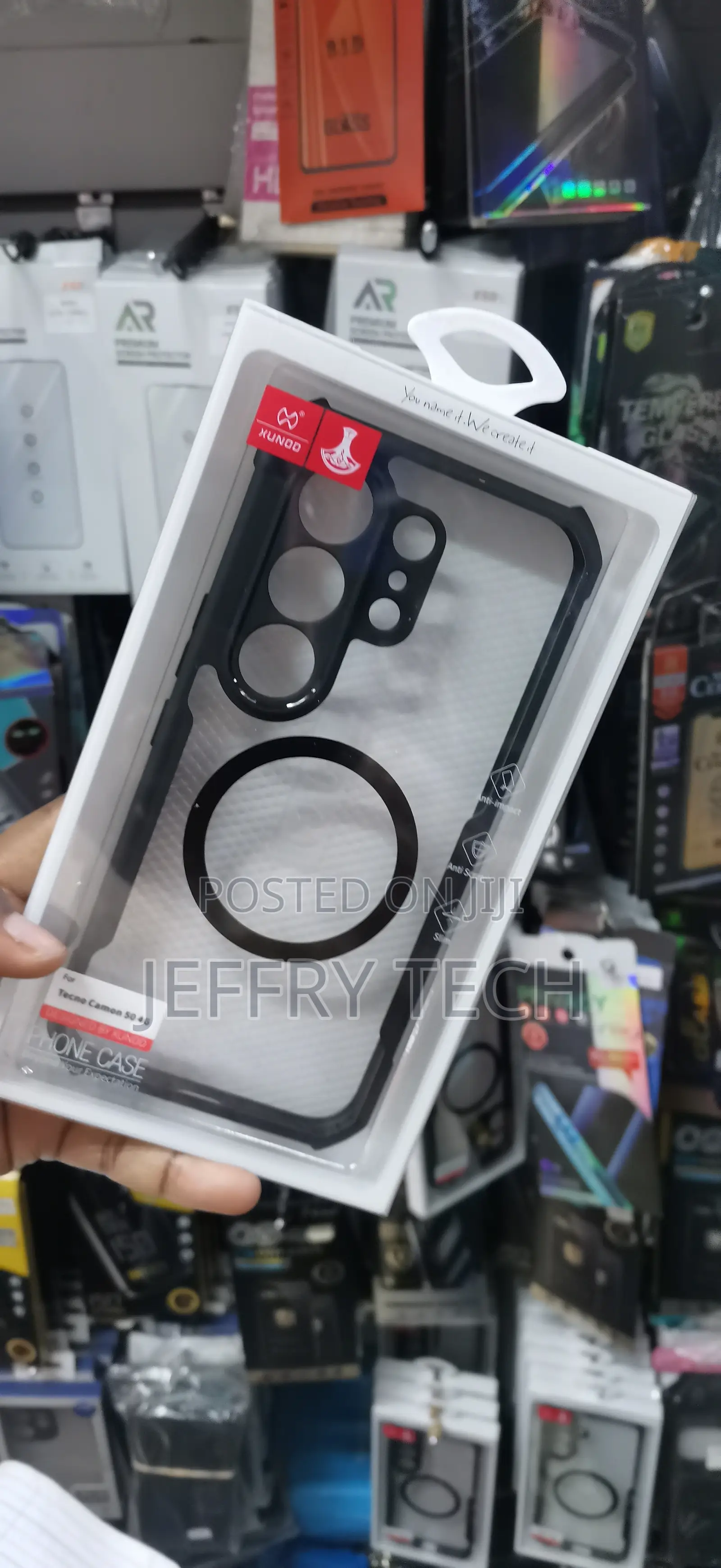XUNDD Magnetic Armor Clear Case