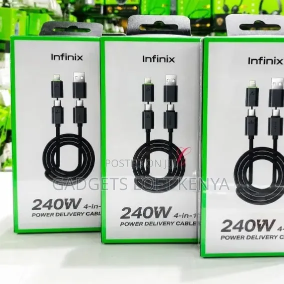 Infinix *XDX25 240W* 4 in 1 Power Delivery Cable