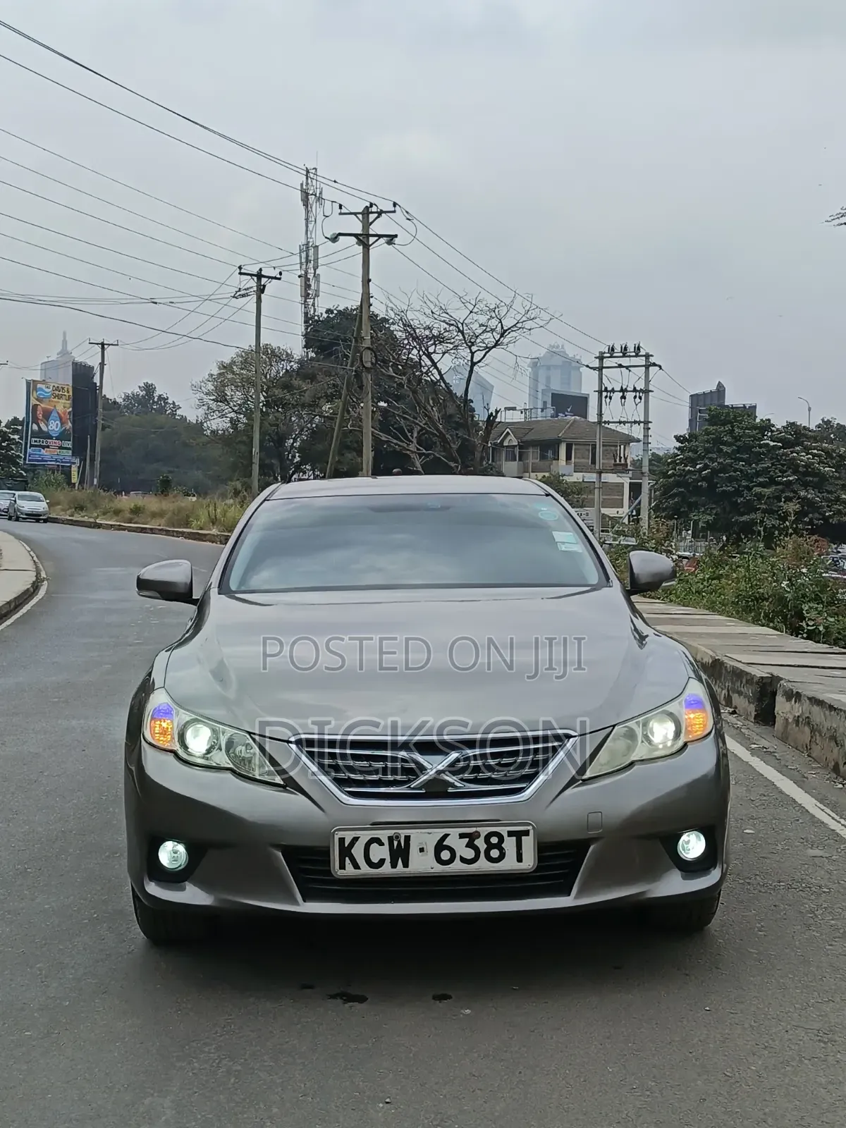 Toyota Mark X 2012 Gray