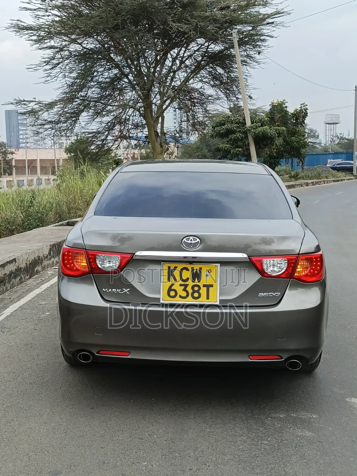 Toyota Mark X 2012 Gray