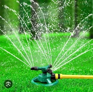 Garden Sprinkler With 2 Spray Angle Sprinkle - 3 Arm Without Pipe