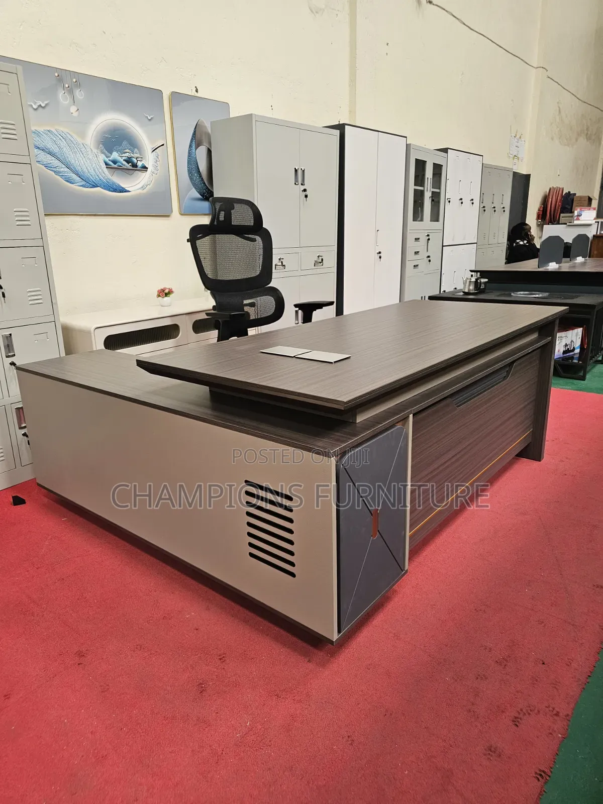 2M Sleek Executive Office Desk