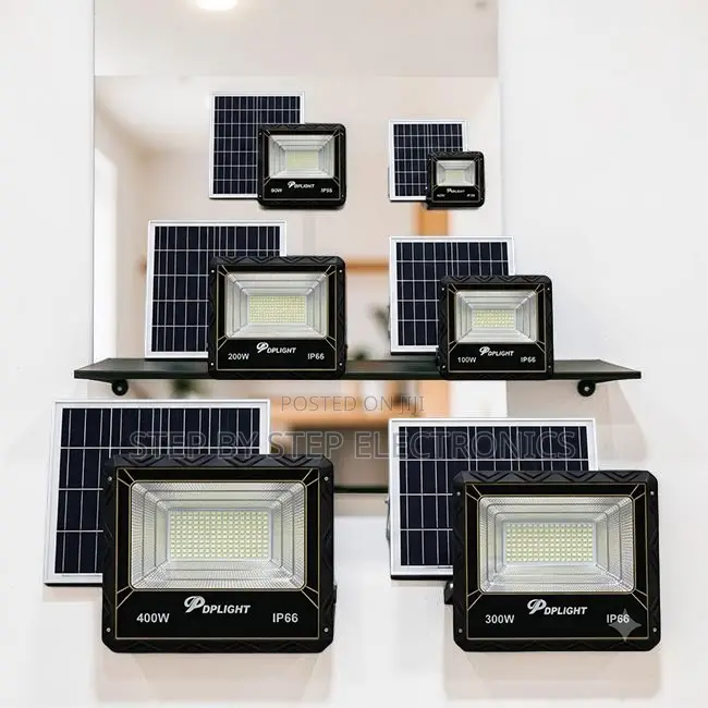 High Brightness 300W 400W 500W Solar Flood Light Wholesale