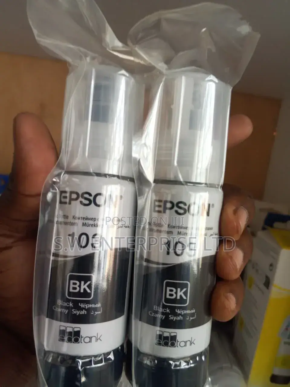 103 Original Black Inks-Epson