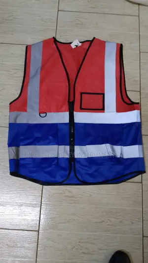 Heavy Duty Reflective Vest With Pockets