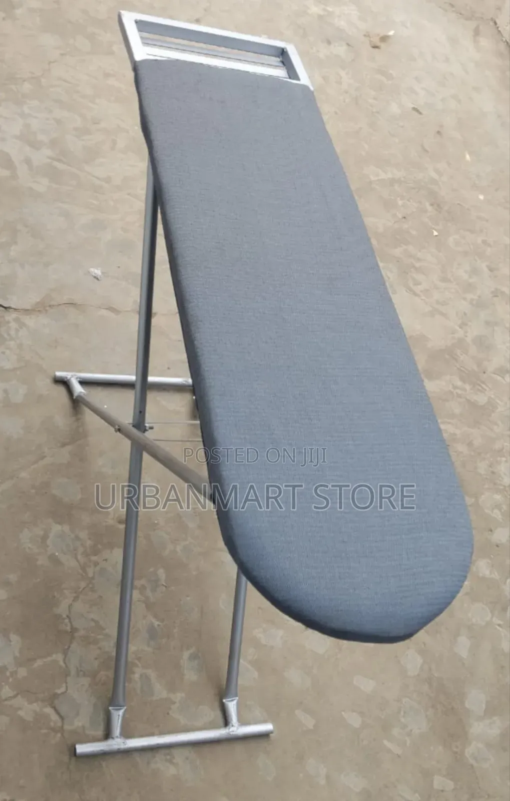 Durable Steel Ironing Board With Secure Iron Holder