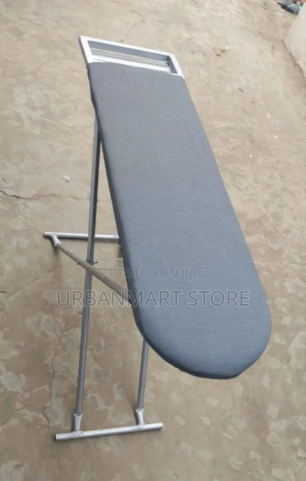 Durable Steel Ironing Board With Secure Iron Holder