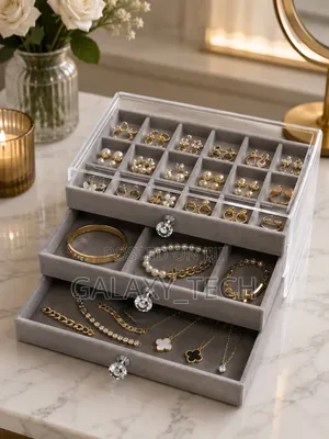 Acrylic Jewelery Storage Display Box