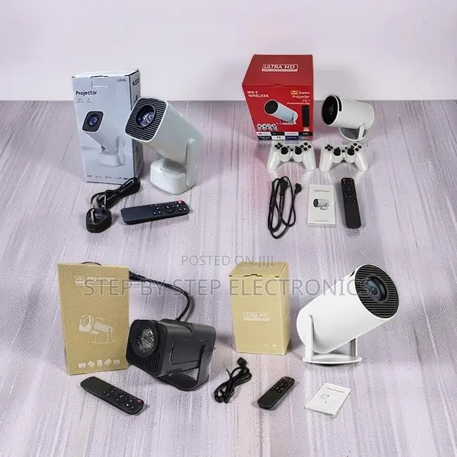 Ultra HD Hy300 HY320 Portable Android Projectors Wholesale Prices
