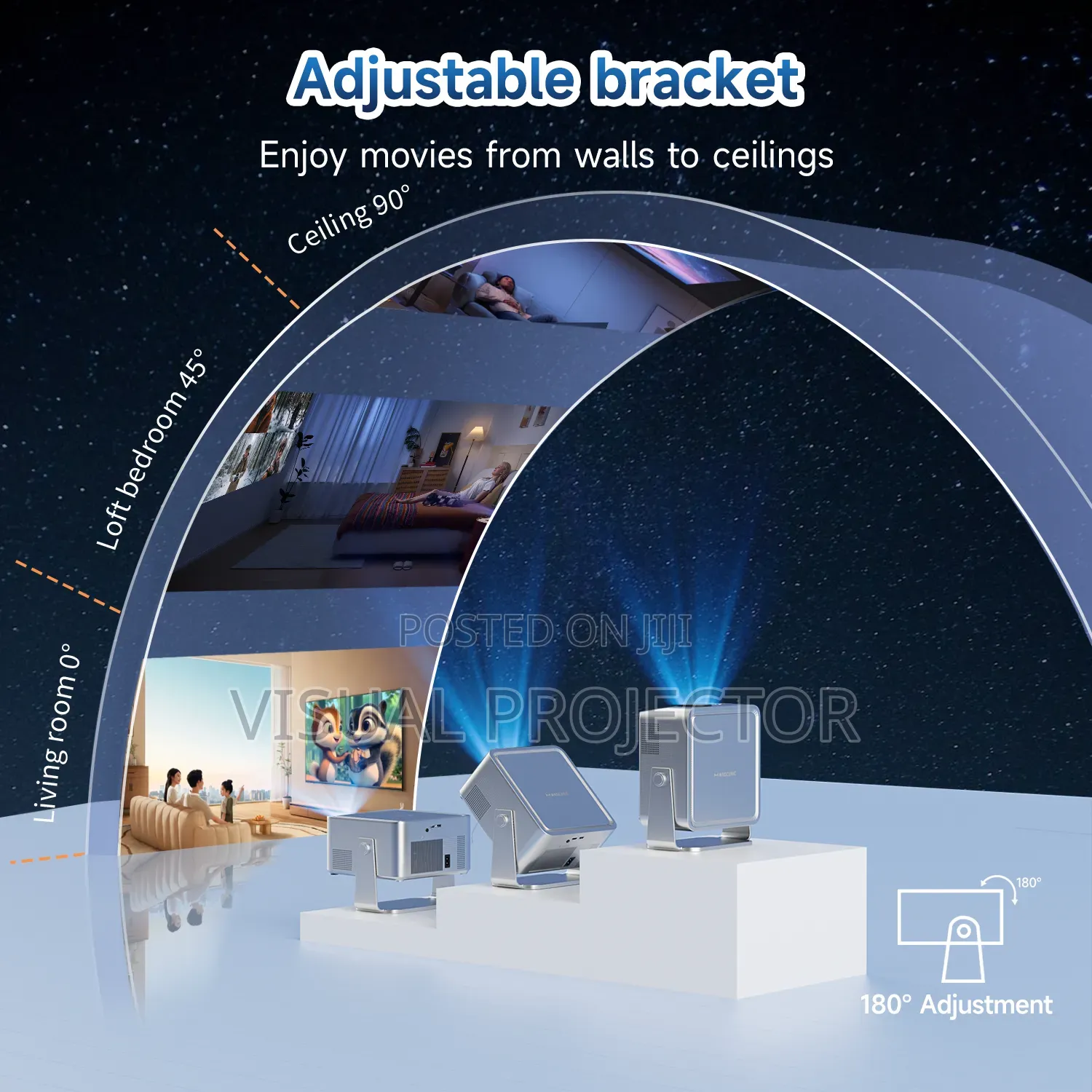 Magicubic HY450GT Android Projector