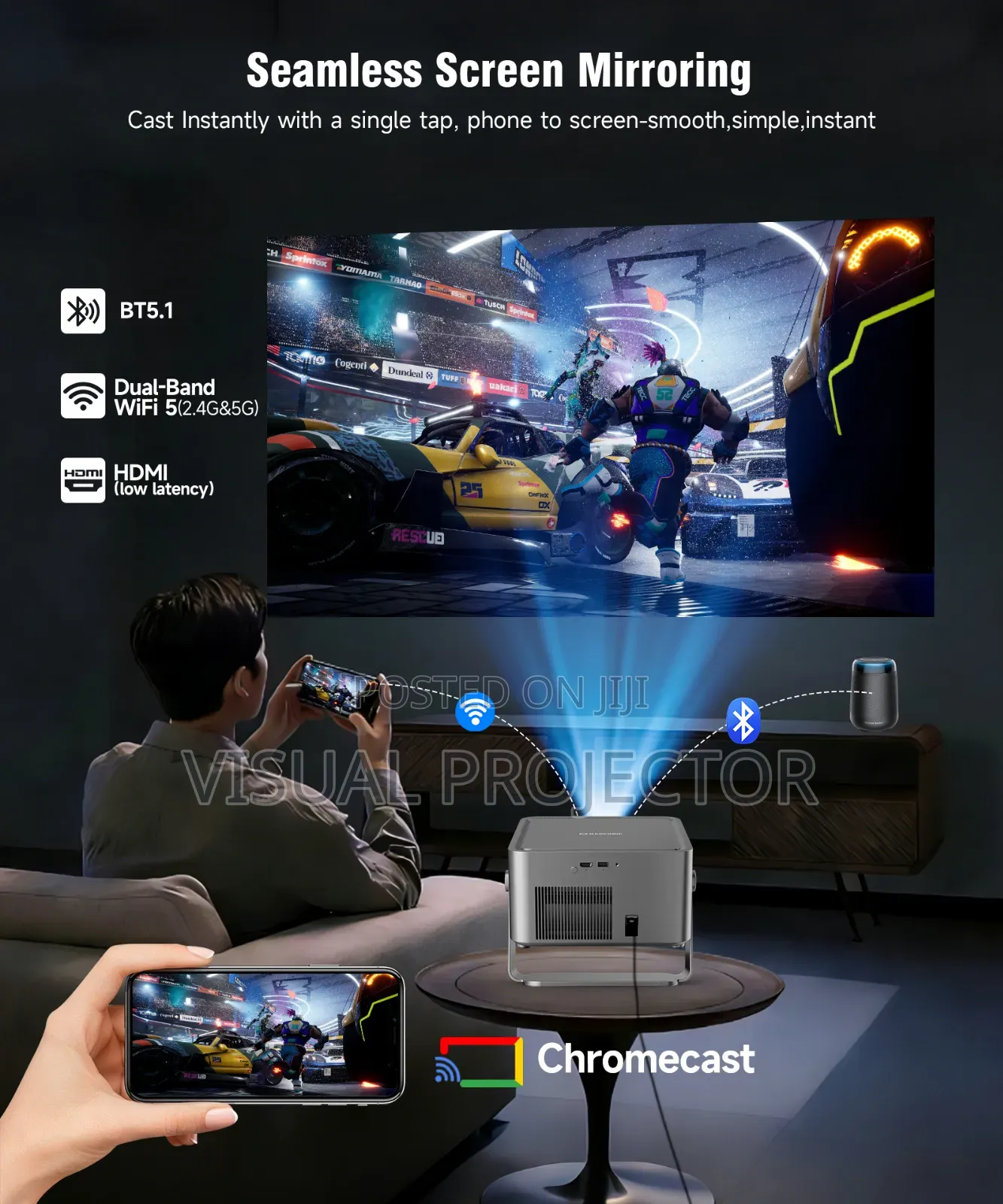 Magicubic Hy450 Max Android Projector