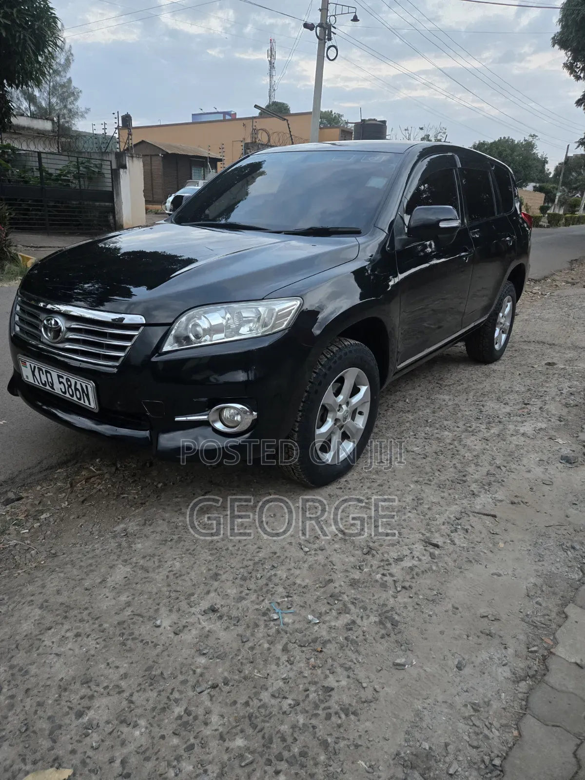 Toyota Vanguard 2011 Black