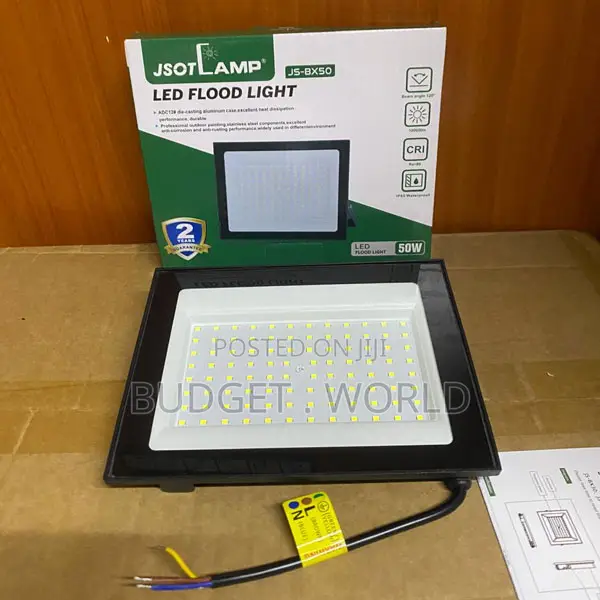Durable 50W AC LED Security Floodlight – Weatherproof Outdoor Lighting
