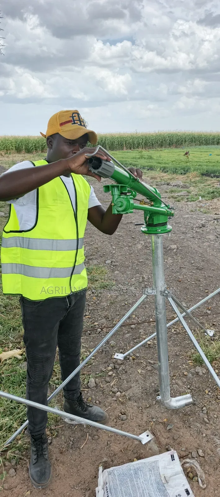 Gear Driven Sprinkler Complete 2"