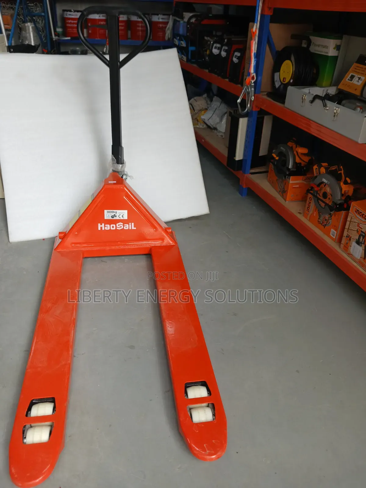 Haosail Manual Hydraulic Pallet Jack 3000 Kg.
