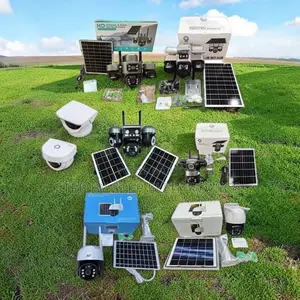 Two-Way Audio 4G PTZ Dual Triple Four Lens Solar Cameras Wholesale