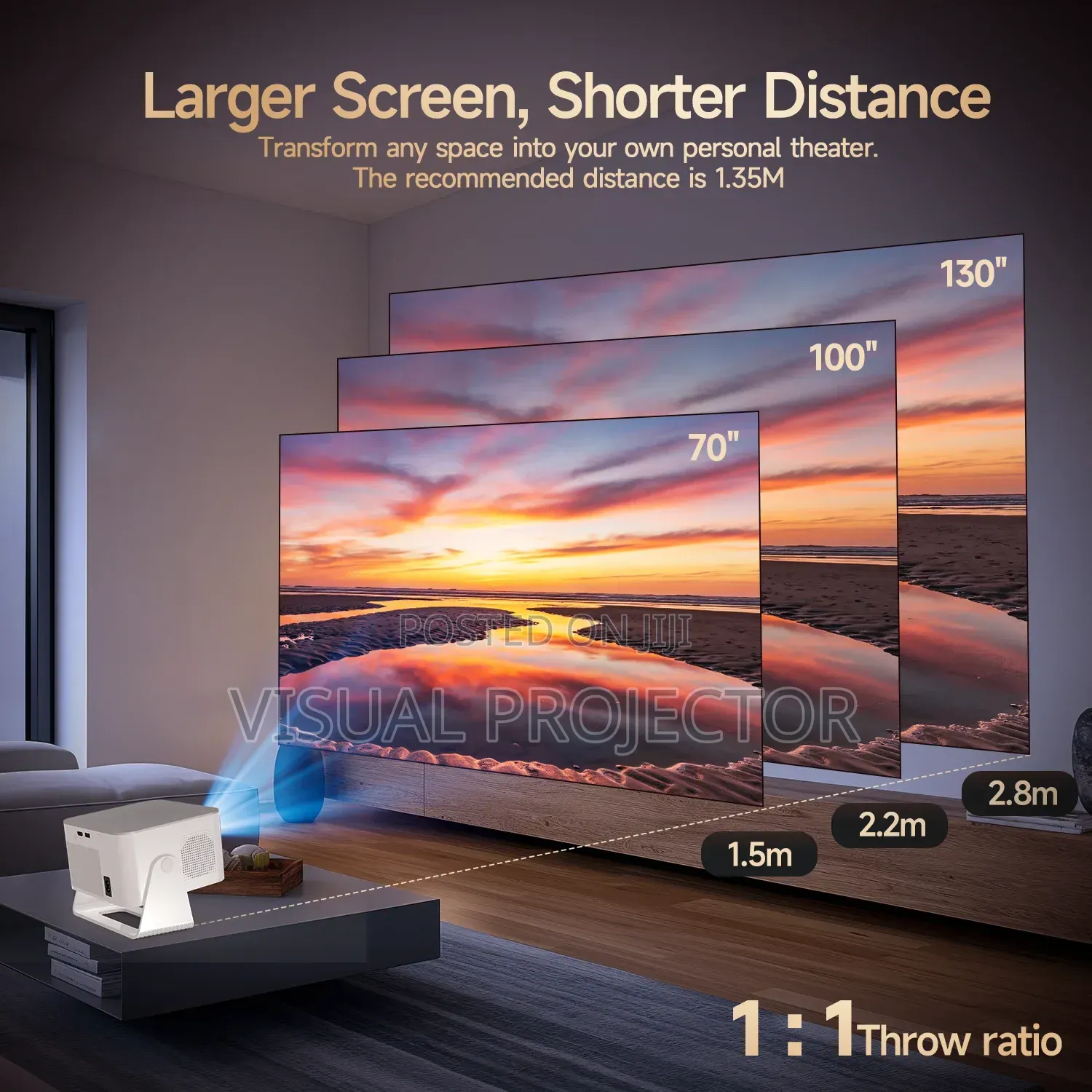 Magicubic HY350 Max Android Projector