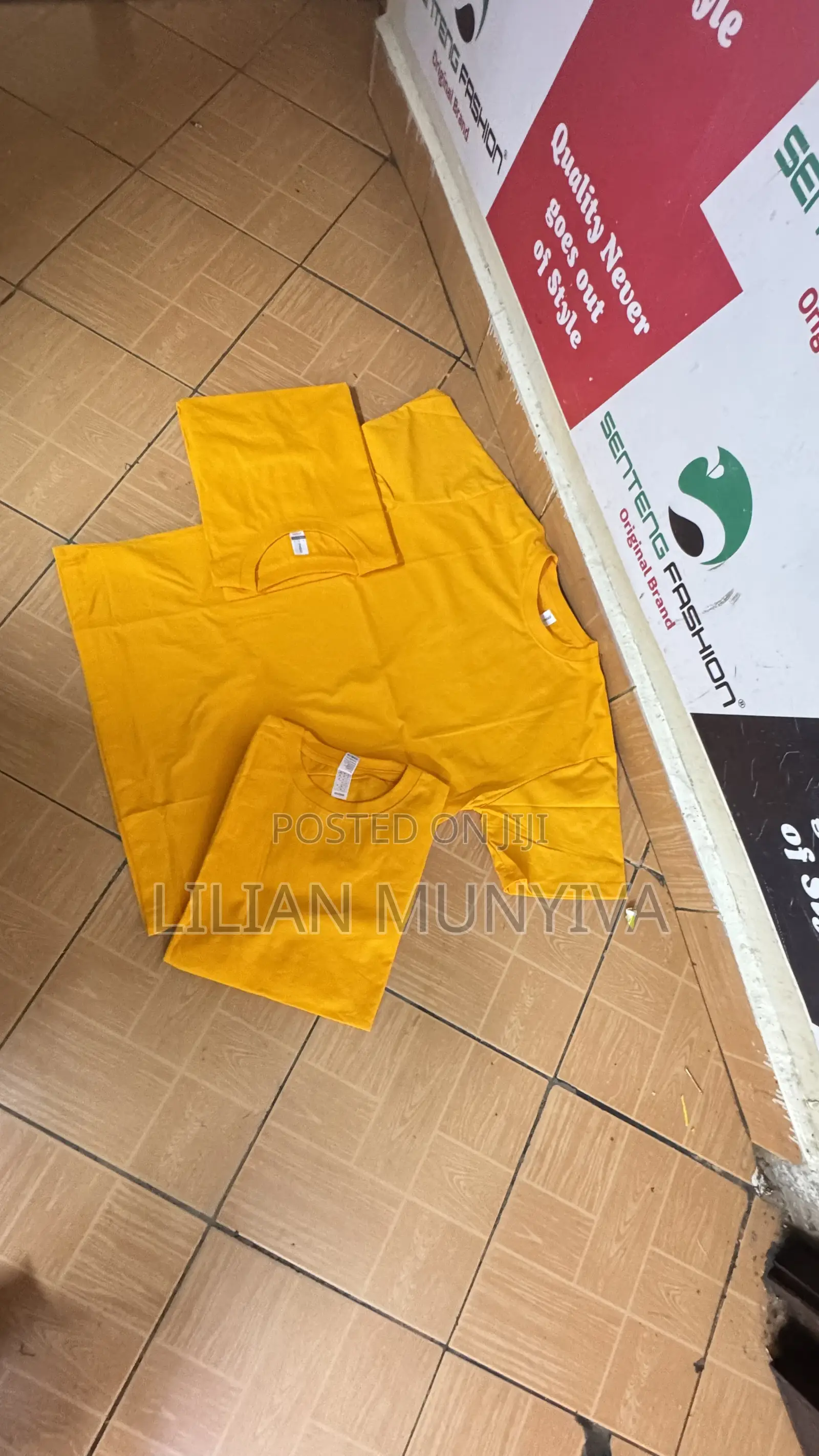 Plain Yellow Tshirts