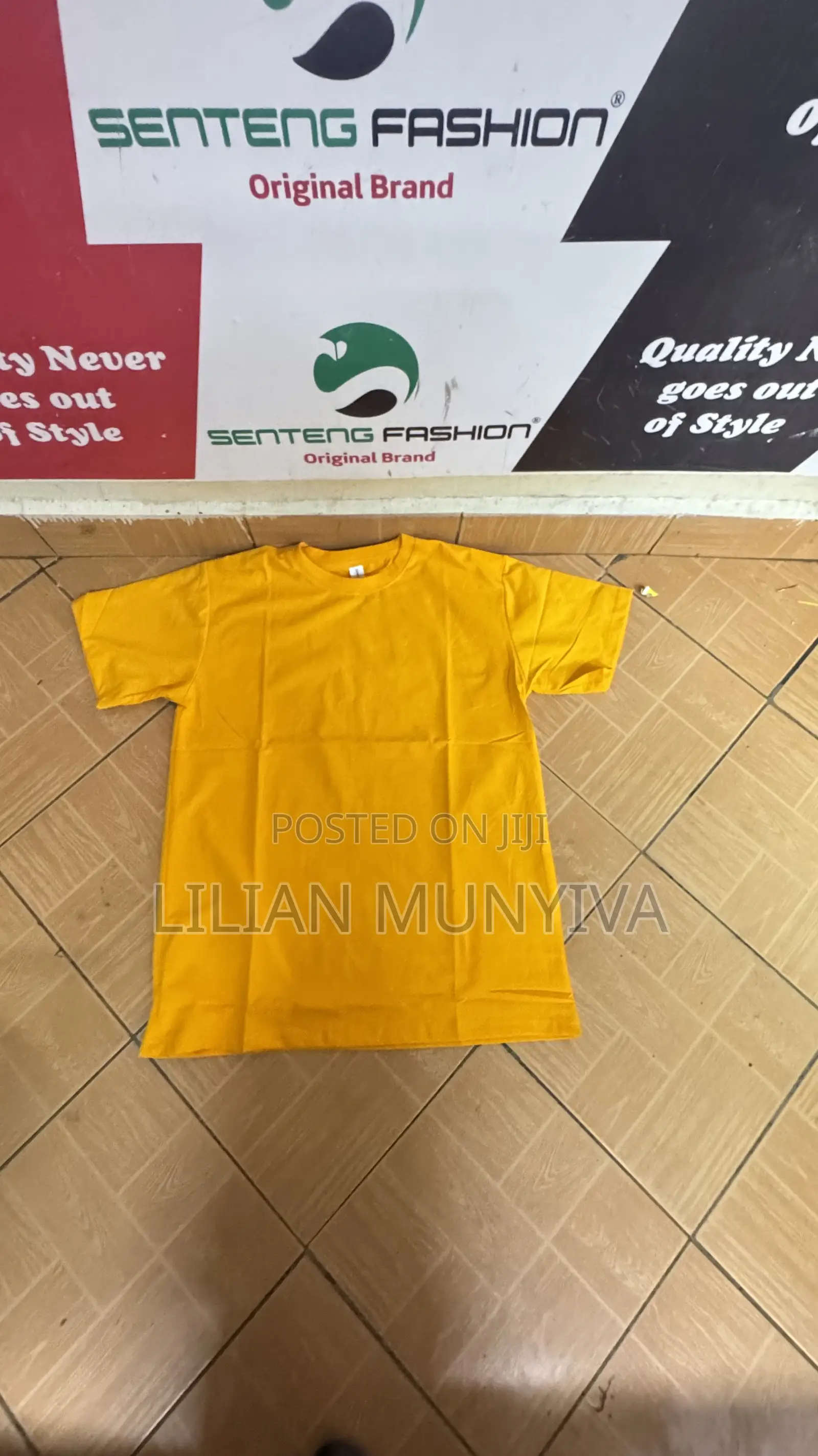 Plain Yellow Tshirts