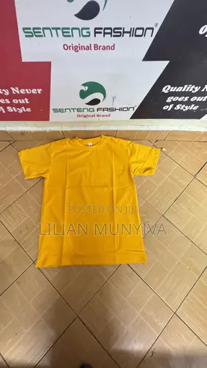 Plain Yellow Tshirts