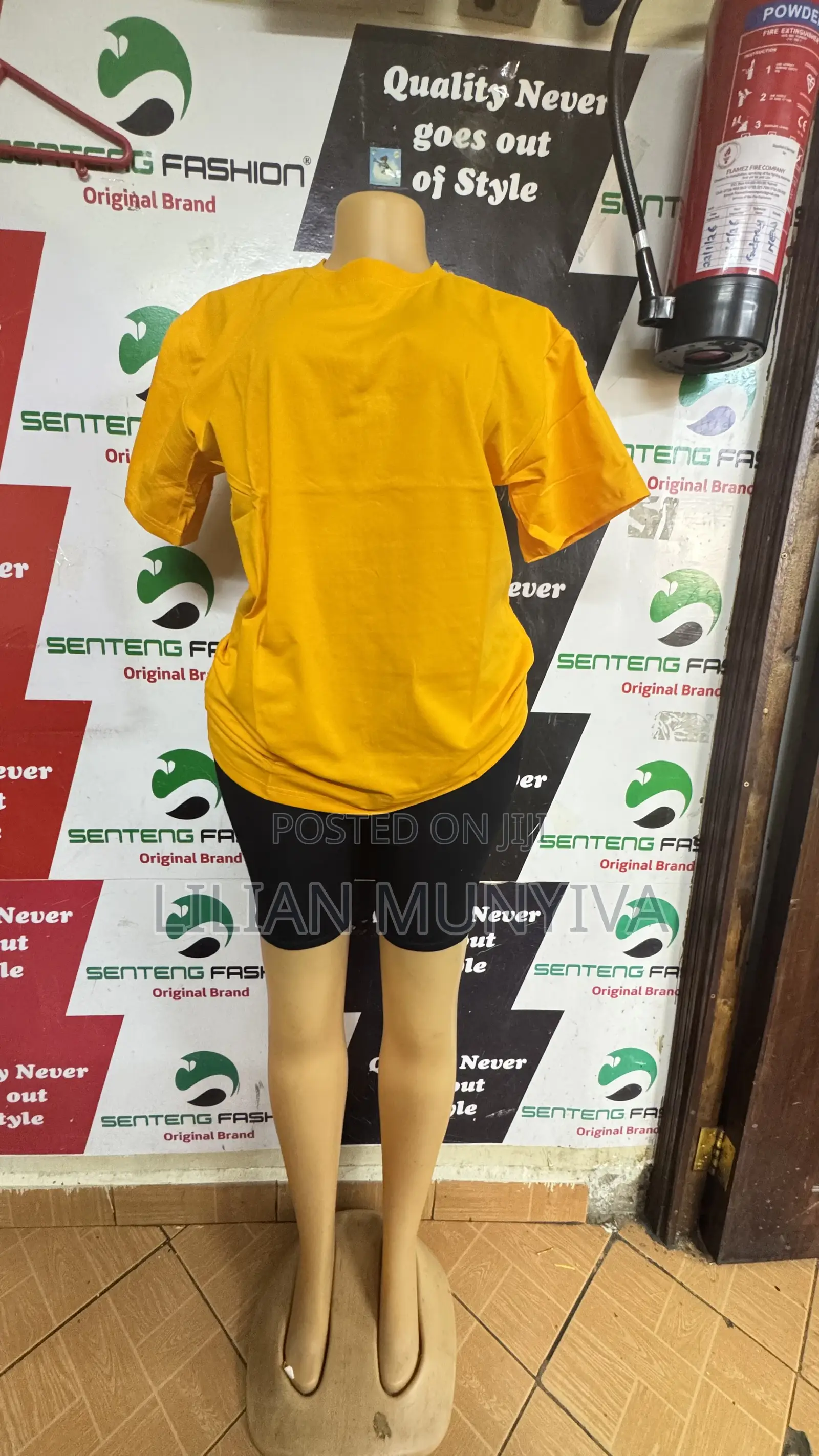 Plain Yellow Tshirts