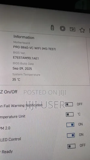 Msi Pro B840-Vc Wifi + Amd Ryzen 5 8400f + 8gb Ddr5 Ram + 800w Psu