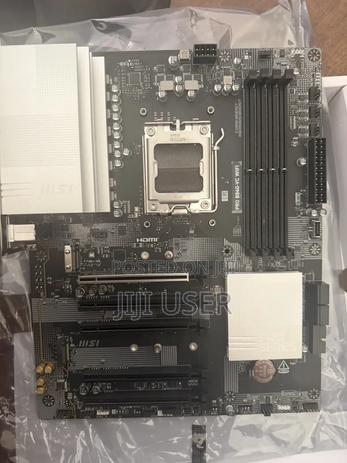 Msi Pro B840-Vc Wifi + Amd Ryzen 5 8400f + 8gb Ddr5 Ram + 800w Psu
