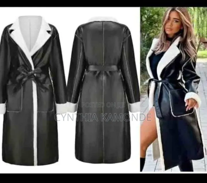 Black Leather Coat