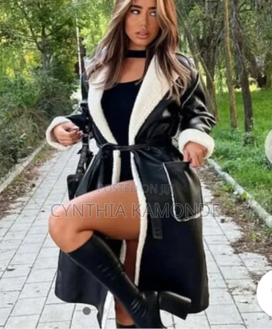 Black Leather Coat