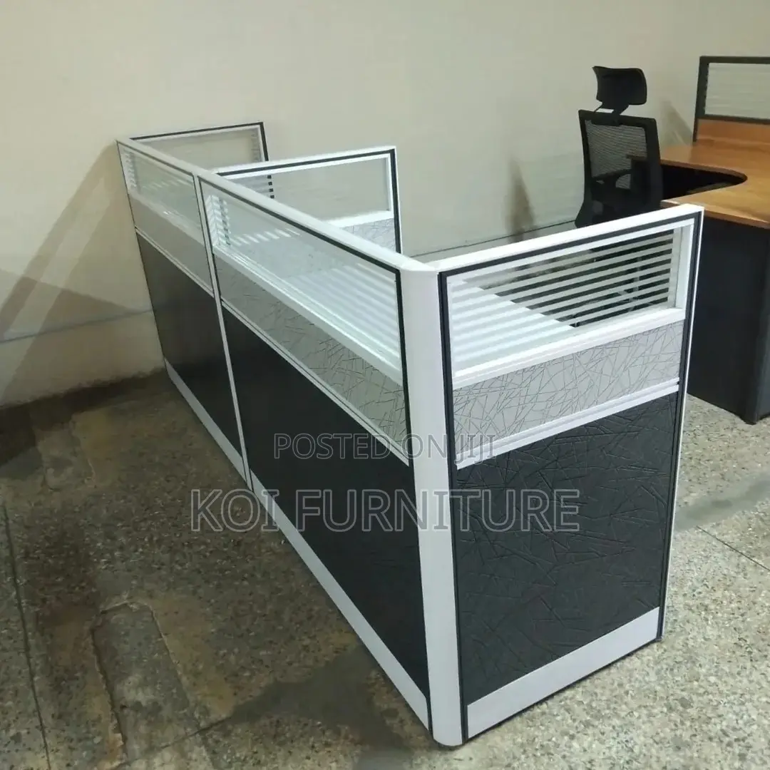 Office Workstation; Imported Linear 2 Way Workstation