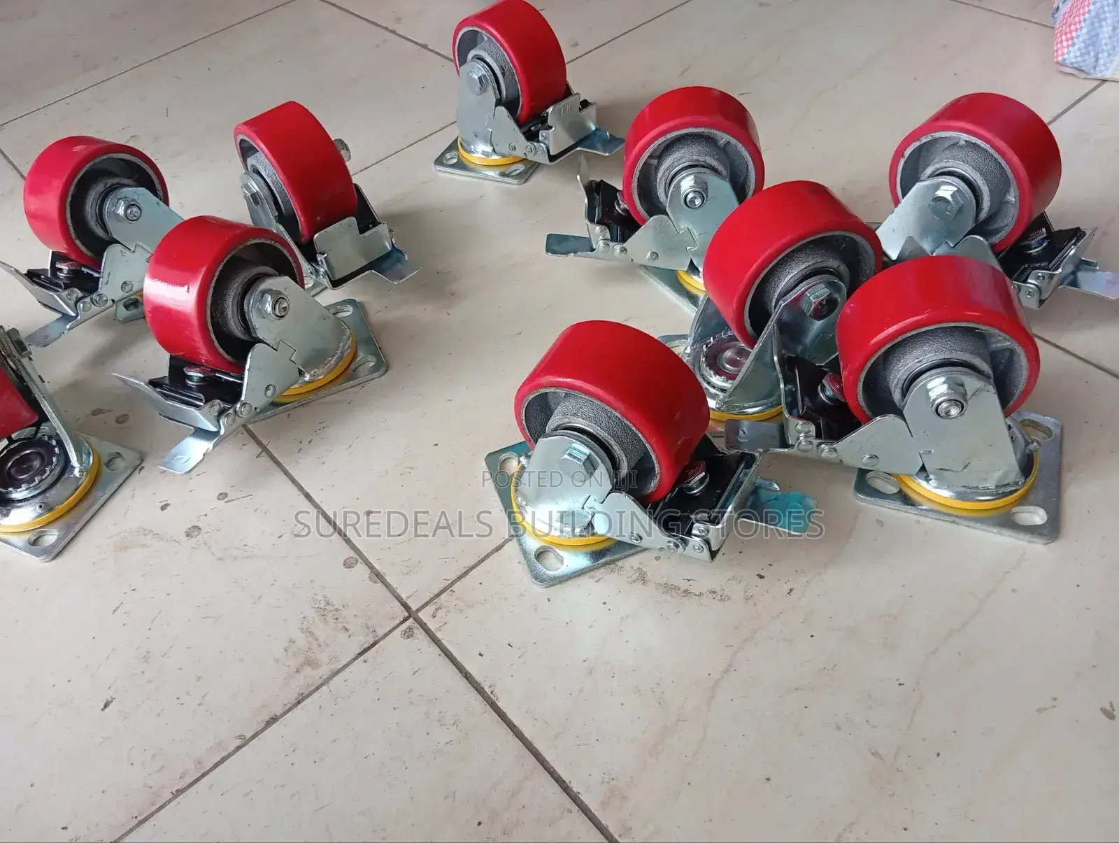 3" Trolley Caster Wheels