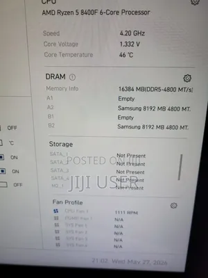 Msi Pro B840-Vc Wifi + Amd Ryzen 5 8400f + 8gb Ddr5 Ram + 800w Psu