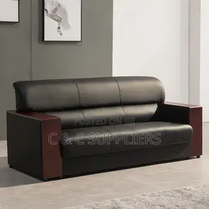 Executive 5-Seater Leather Sofa.