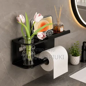Multipurpose Toilet Paper Holder
