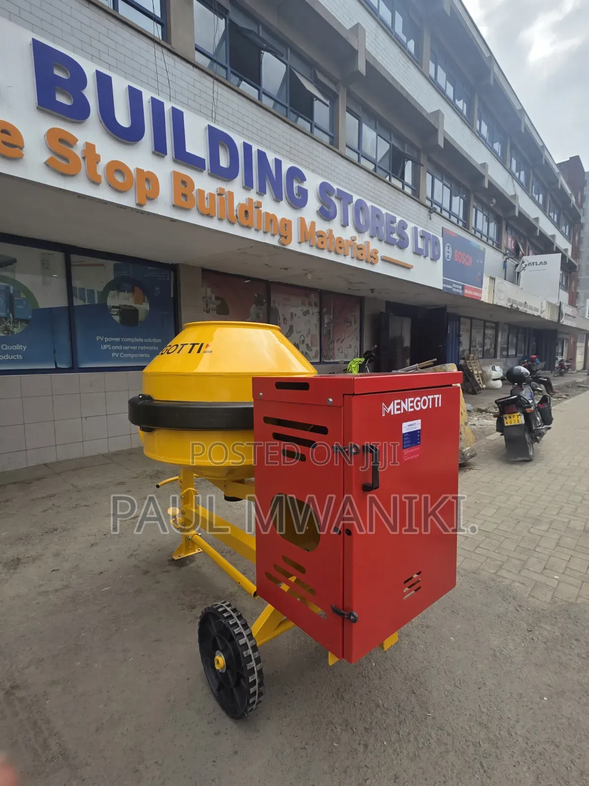 Concrete Mixer 400 Liters