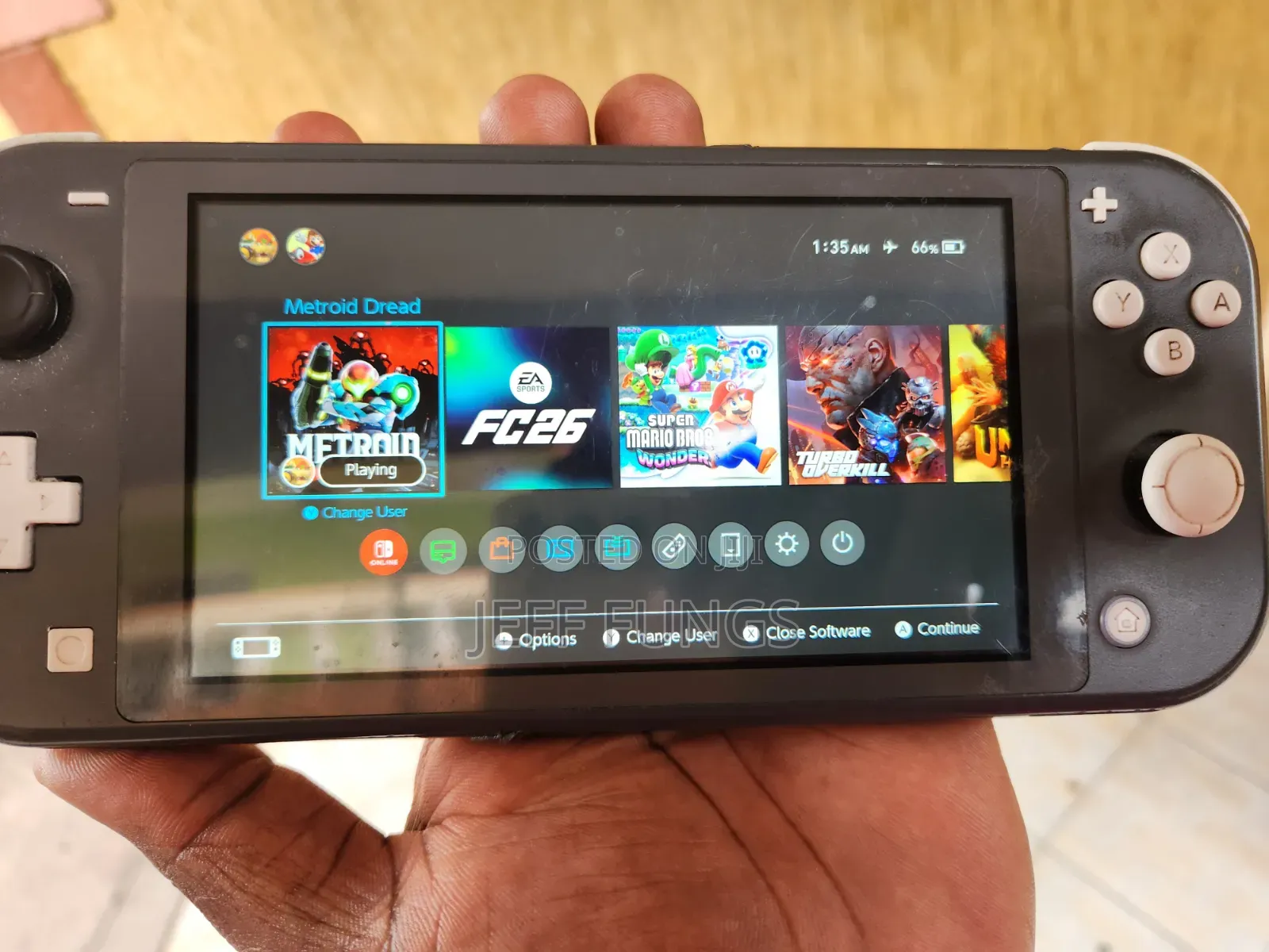 Modded Nintendo Switch Lite With 30 Games Installed for Sale