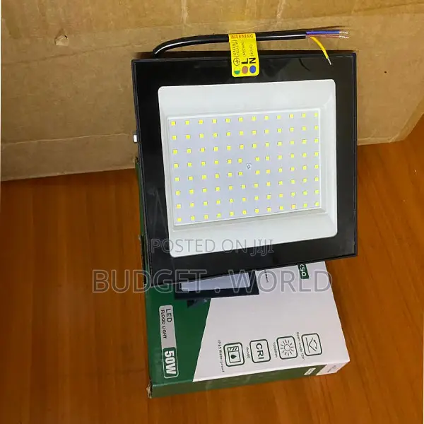 Heavy-Duty 50W LED Outdoor Floodlight – Energy Saving Design