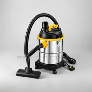 Smooth Wheels Wet Dry Vacuum Cleaner With Stainless Steel Tank