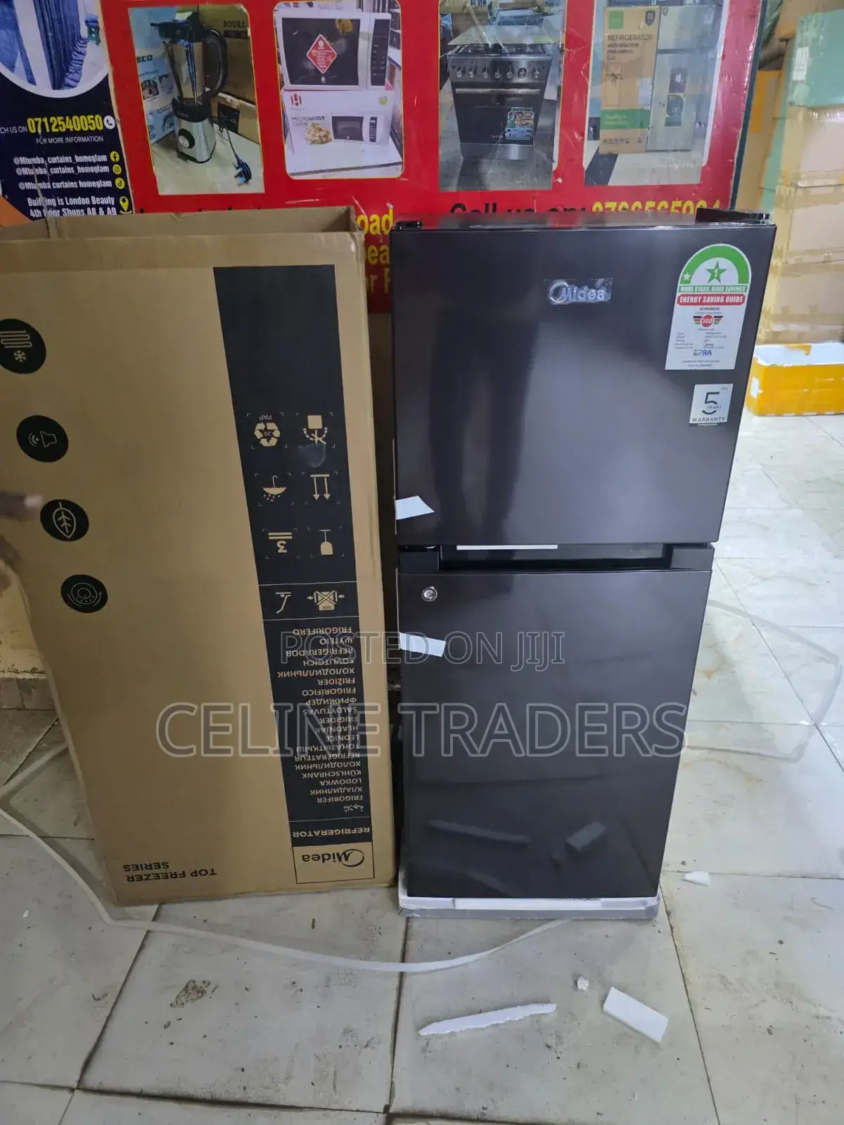 187l Midea Refrigerator With 2 Doors