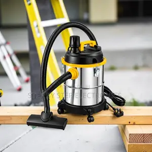 Long Cable Wet and Dry Vacuum Cleaner With Stainless Steel Tank