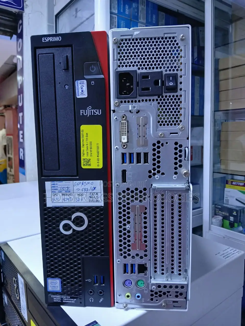 Desktop Computer Fujitsu 8GB Intel Core i5 HDD 320GB