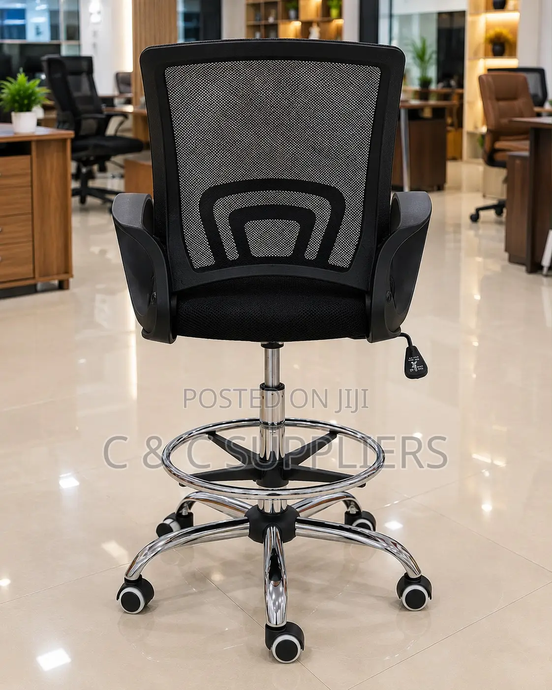Ergonomic Clerical Cashier Chair