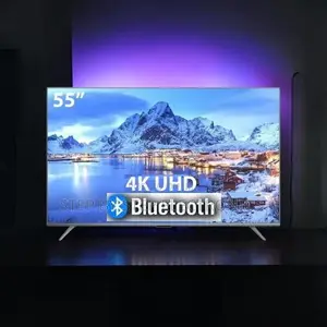 Sleek 24,32,43,55,65 Inch Android Digital QLed TVs Wholesale
